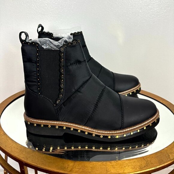 FREE PEOPLE Atlas Puffer Chelsea Boots in Black Size US 11 / EU 41 - Picture 5 of 9